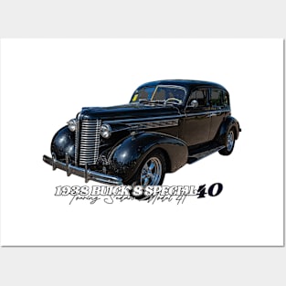 1938 Buick 8 Special Series 40 Touring Sedan Model 41 Posters and Art